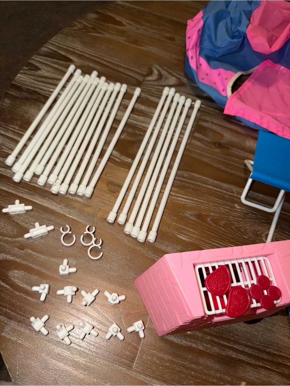 Vintage 90s Barbie American Camping Set